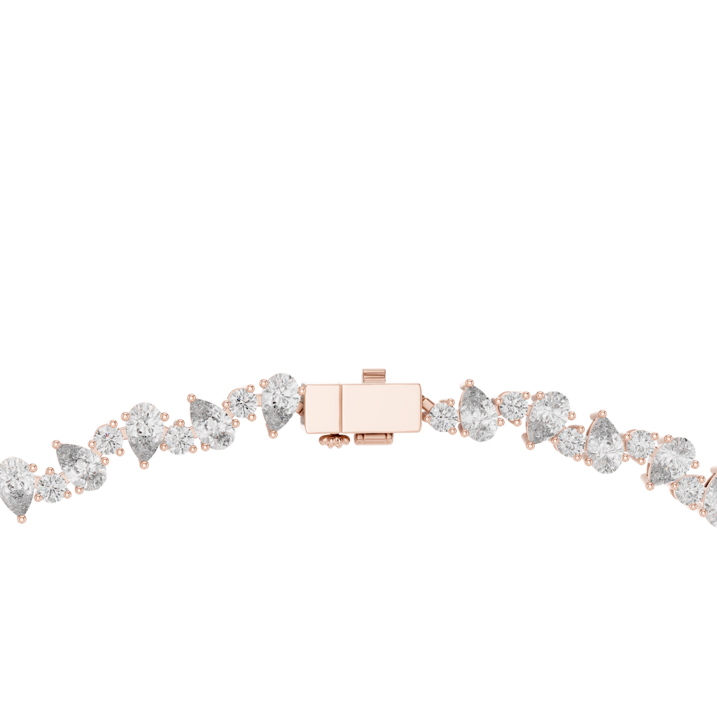 Round & Pear Necklace