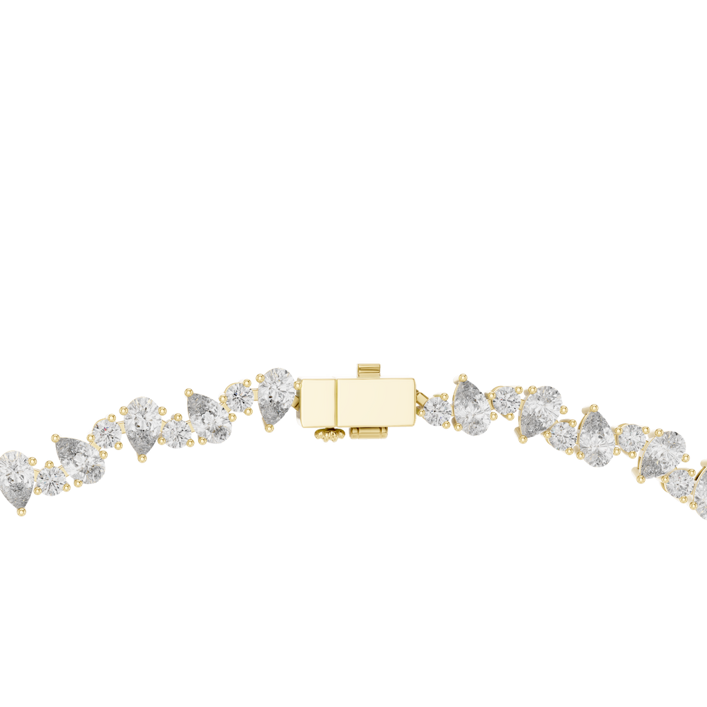 Round & Pear Necklace