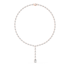 Load image into Gallery viewer, Pear Cut Necklace