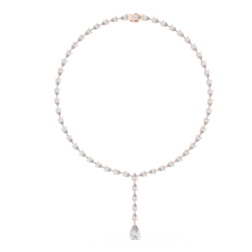 Pear Cut Necklace