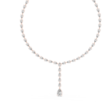 Load image into Gallery viewer, Pear Cut Necklace