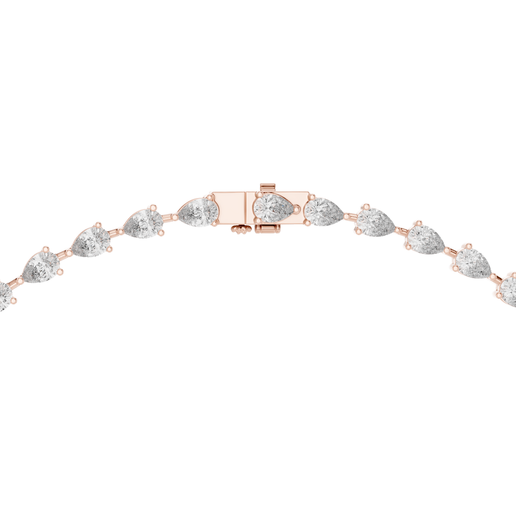 Pear Cut Necklace