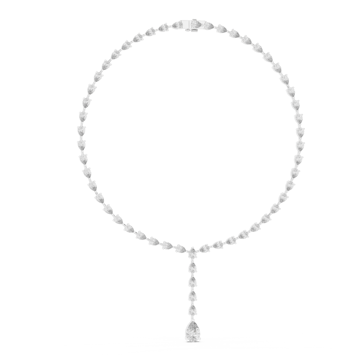 Pear Cut Necklace