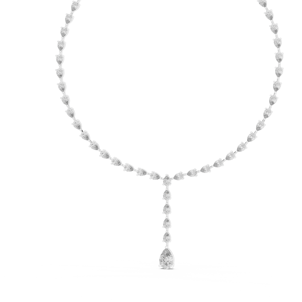 Pear Cut Necklace