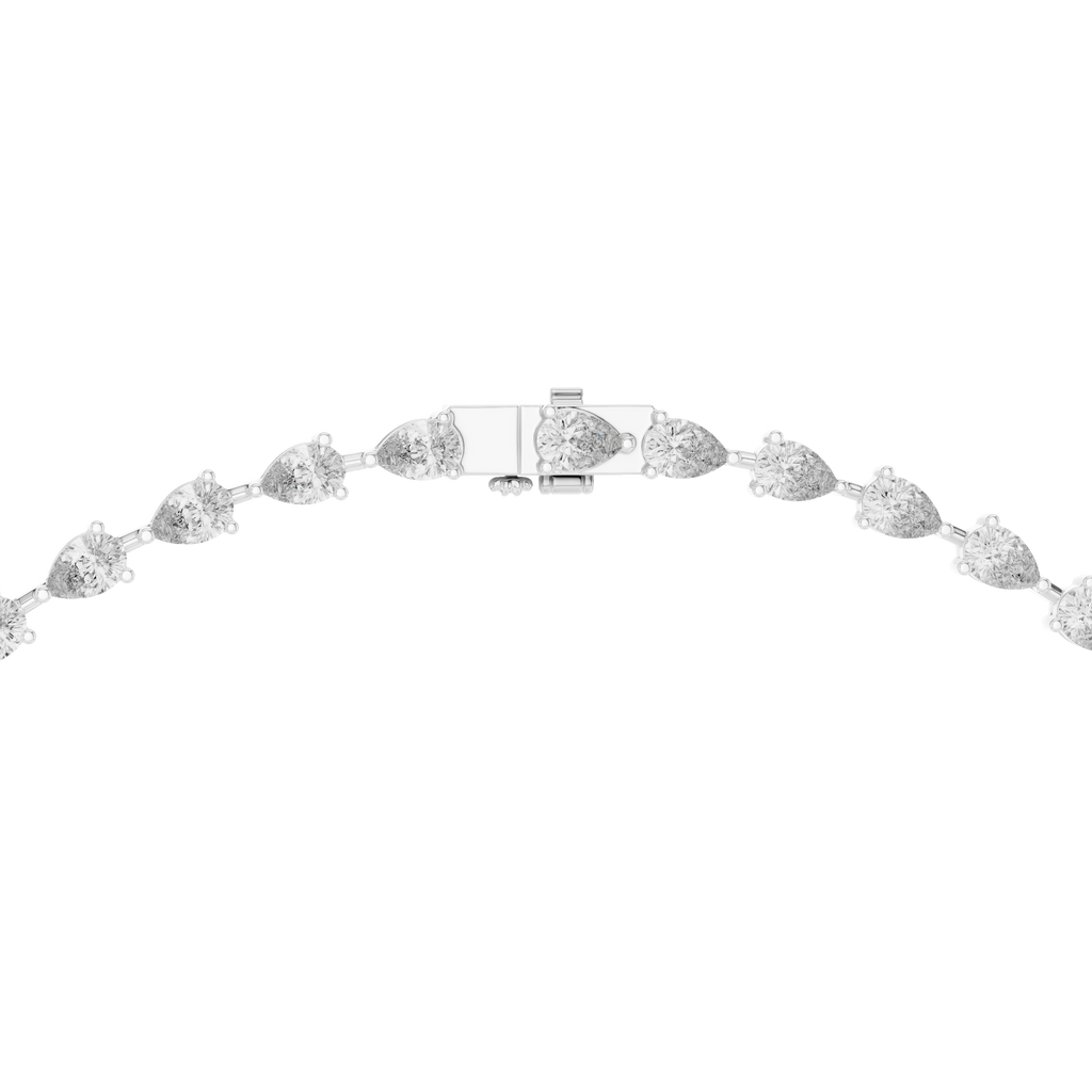 Pear Cut Necklace