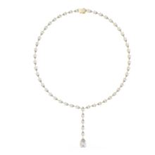 Load image into Gallery viewer, Pear Cut Necklace
