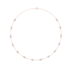 Load image into Gallery viewer, Emerald &amp; Marquise Necklace