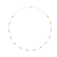 Load image into Gallery viewer, Emerald &amp; Marquise Necklace