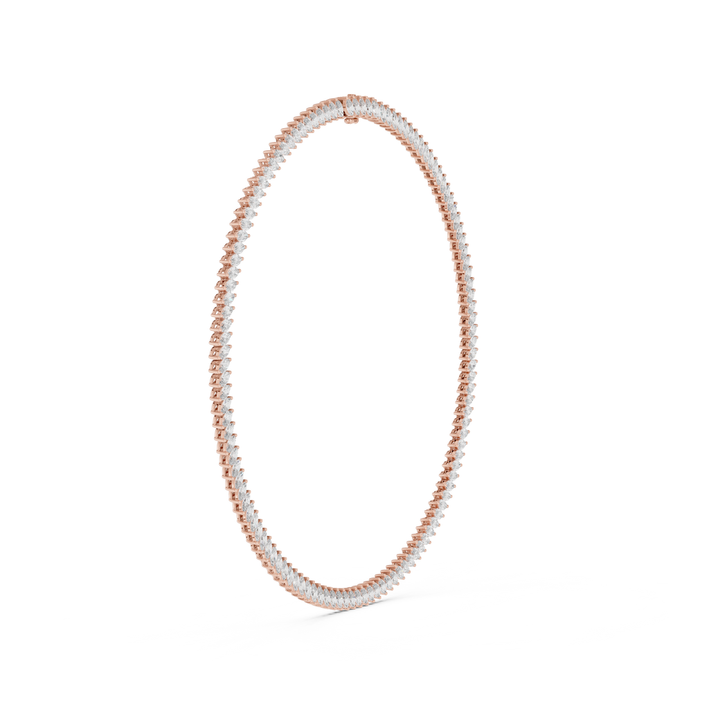 Marquise Tennis Necklace