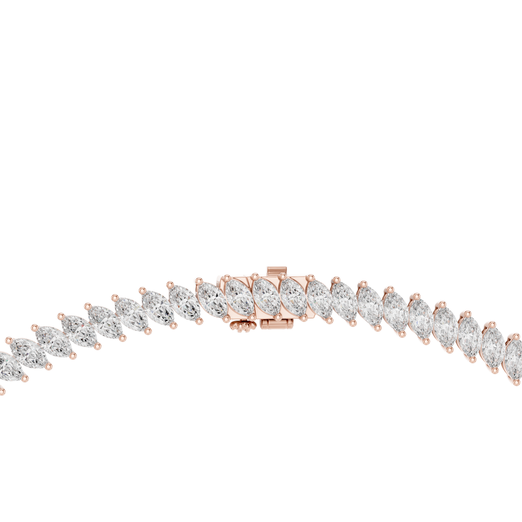Marquise Tennis Necklace