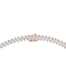 Load image into Gallery viewer, Marquise Tennis Necklace