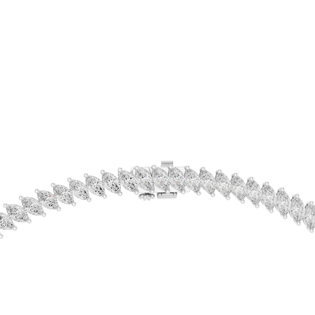 Marquise Tennis Necklace