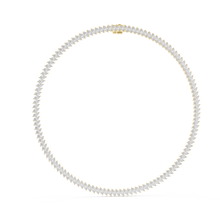 Load image into Gallery viewer, Marquise Tennis Necklace