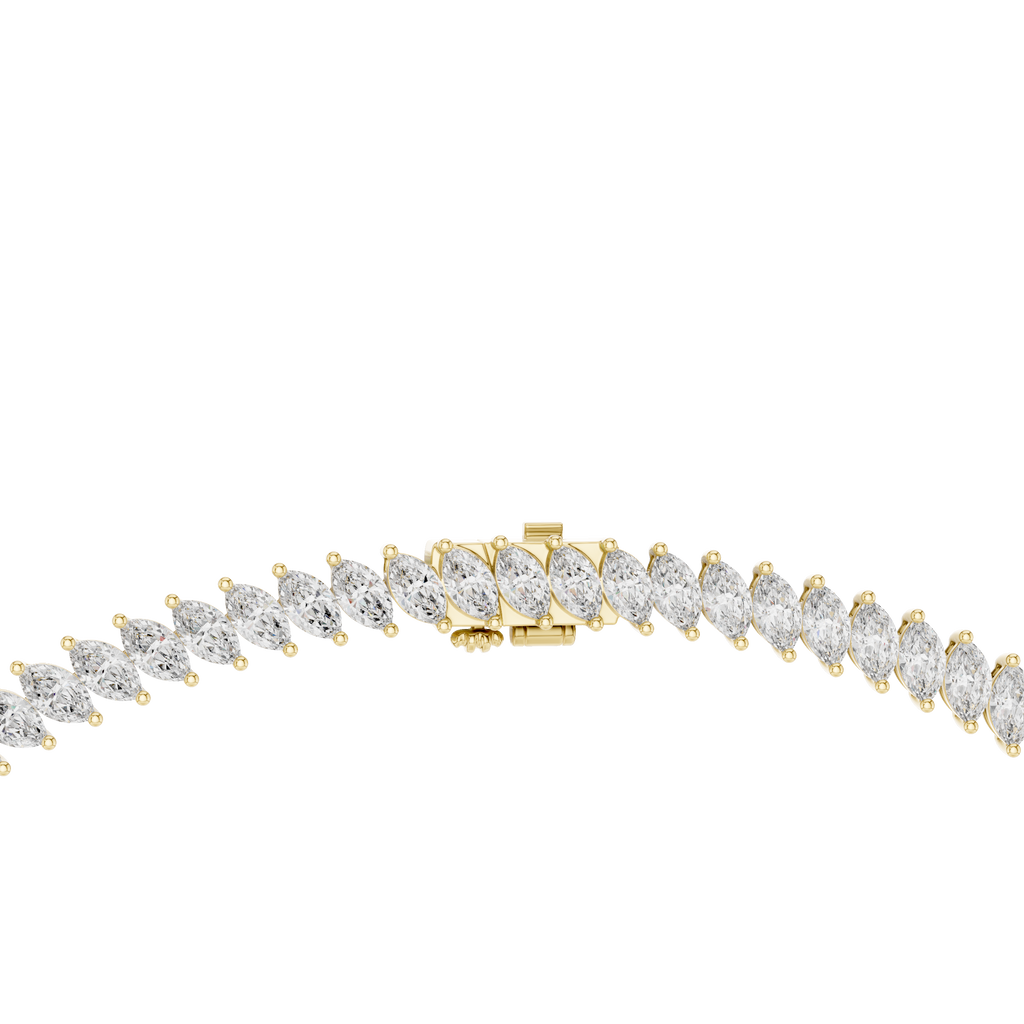 Marquise Tennis Necklace