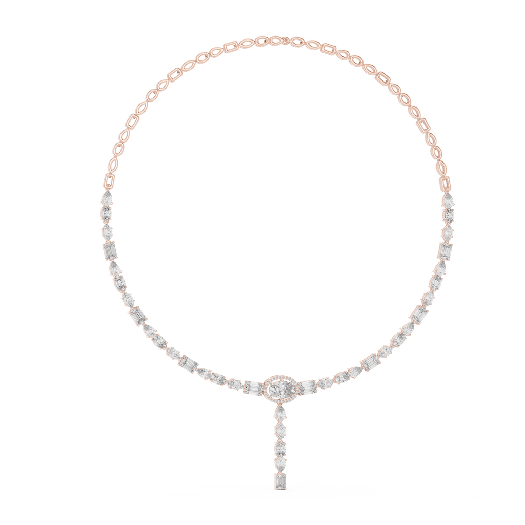 Fancy Shape Necklace