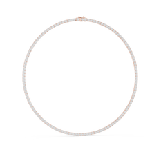 Load image into Gallery viewer, Round Tennis Necklace