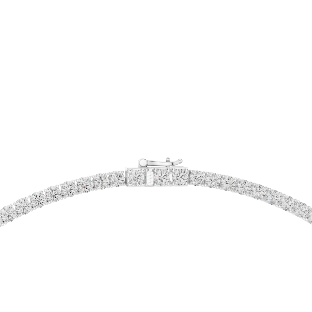 Round Tennis Necklace