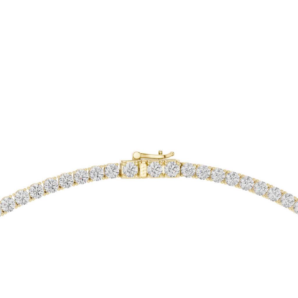 Round Tennis Necklace