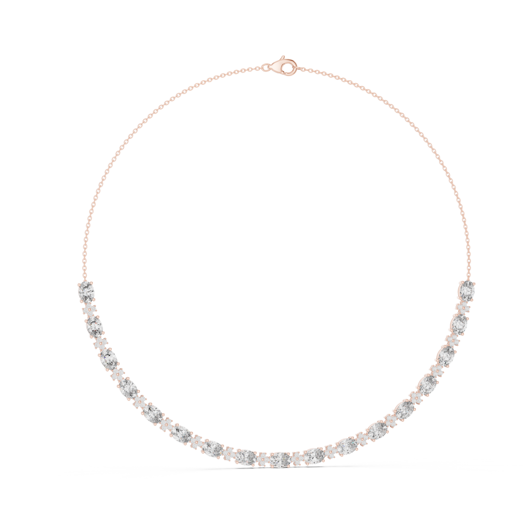 Round & Oval Necklace