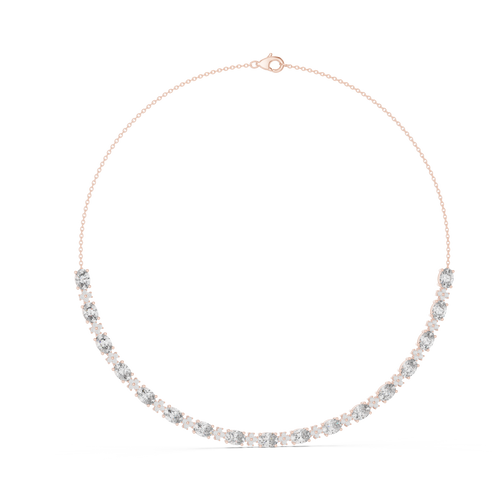 Round & Oval Necklace