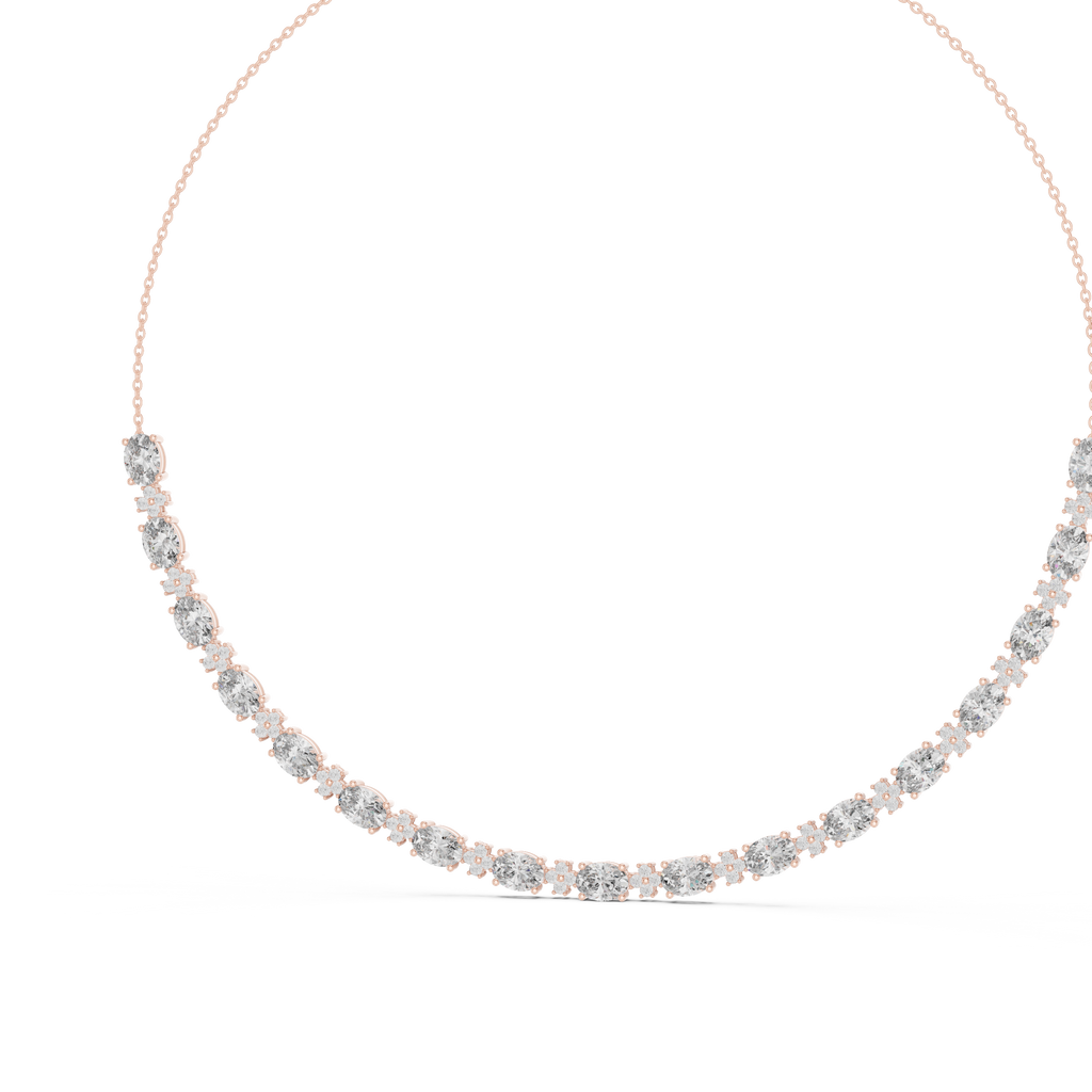 Round & Oval Necklace