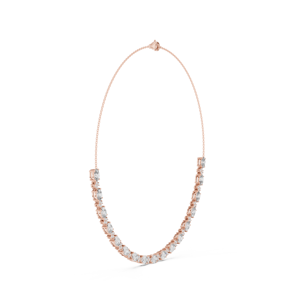 Round & Oval Necklace