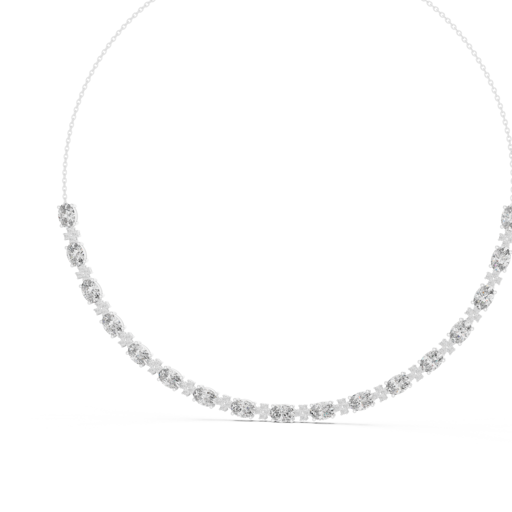 Round & Oval Necklace