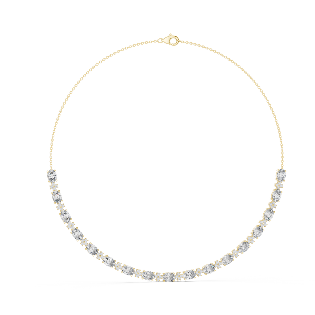 Round & Oval Necklace