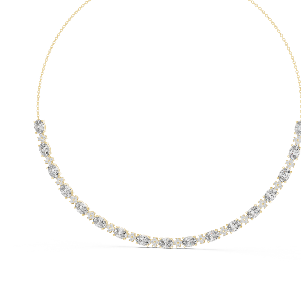 Round & Oval Necklace