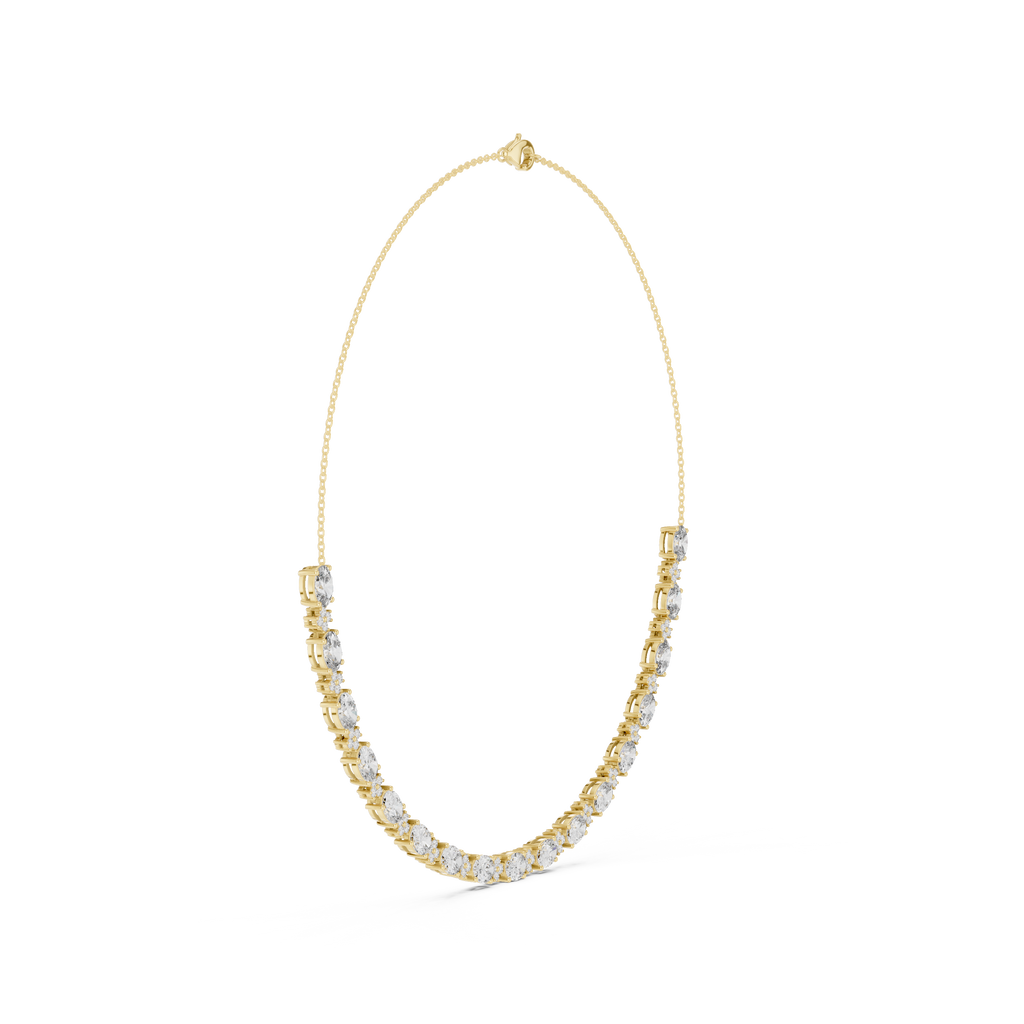 Round & Oval Necklace
