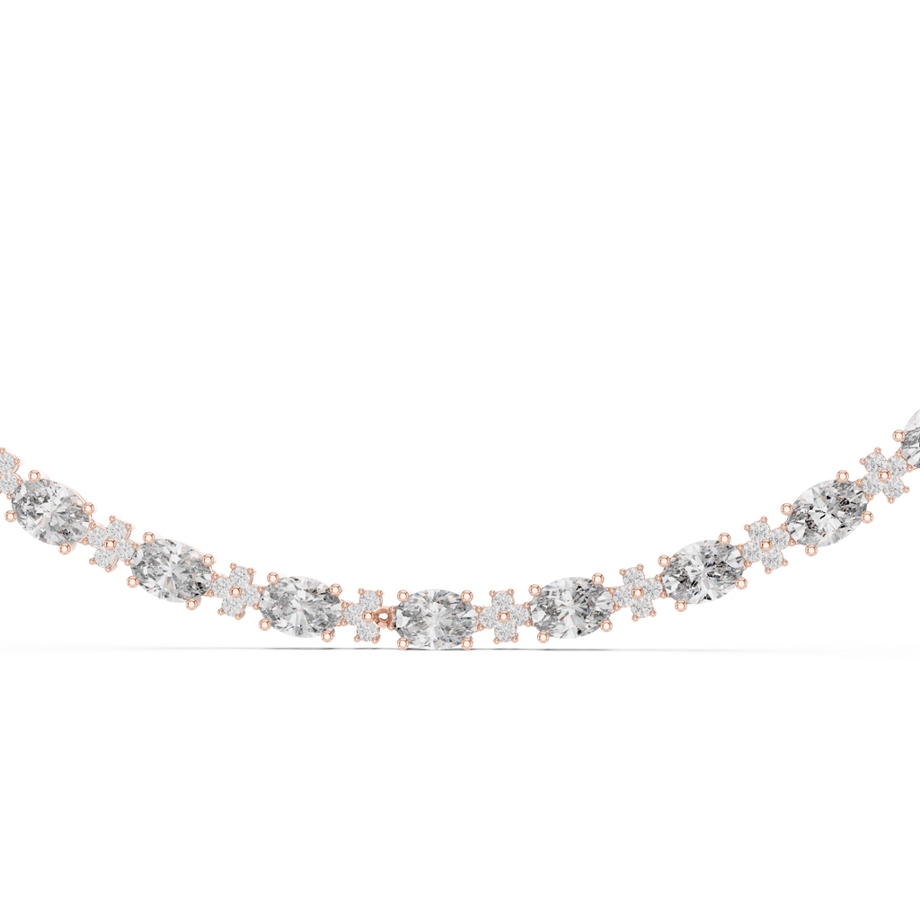 Round & Oval Necklace