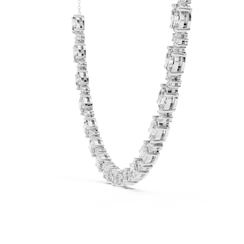Round & Oval Necklace