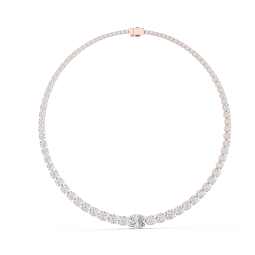 Round & Oval Necklace