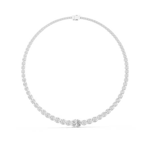 Round & Oval Necklace