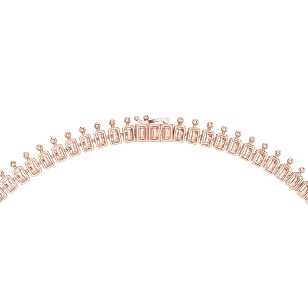Radiant Fancy Shape Necklace