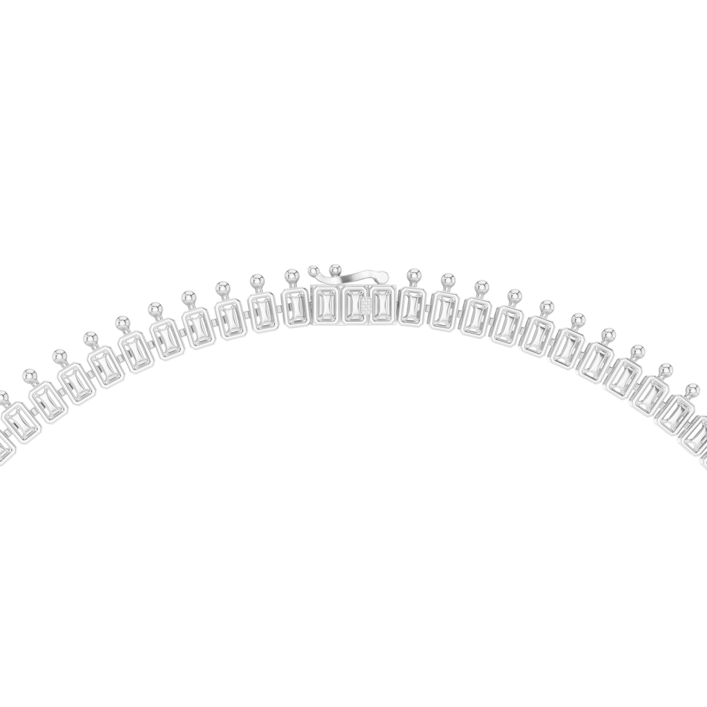 Radiant Fancy Shape Necklace