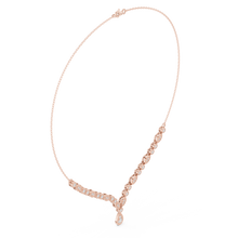 Load image into Gallery viewer, Round Pear Shape Necklace