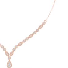 Load image into Gallery viewer, Round Pear Shape Necklace