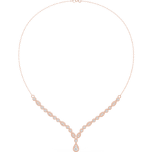 Load image into Gallery viewer, Round Pear Shape Necklace