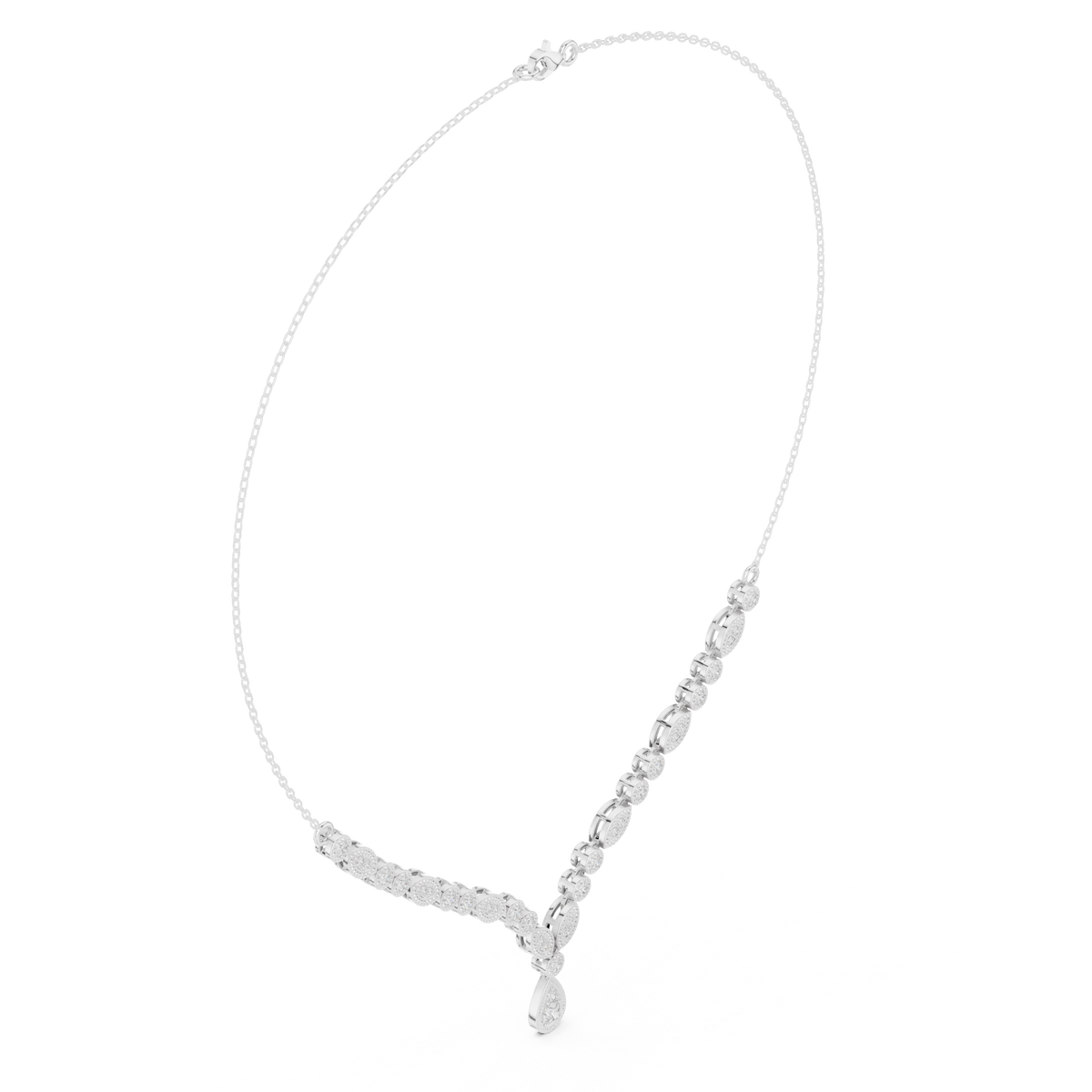 Round Pear Shape Necklace