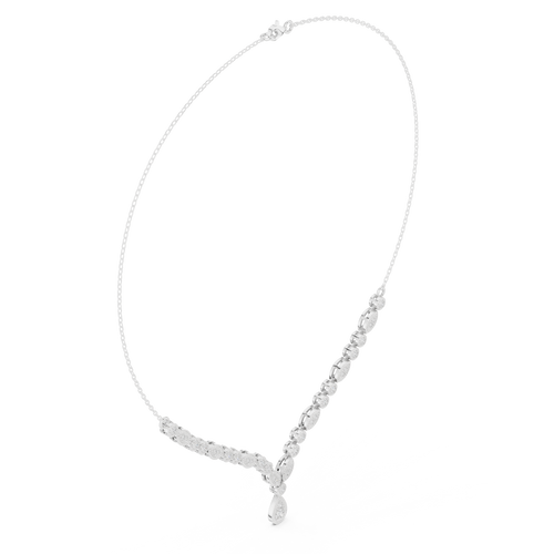 Round Pear Shape Necklace