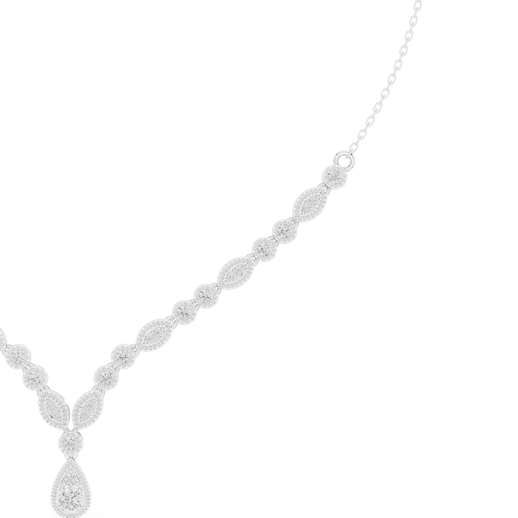 Round Pear Shape Necklace