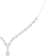Load image into Gallery viewer, Round Pear Shape Necklace