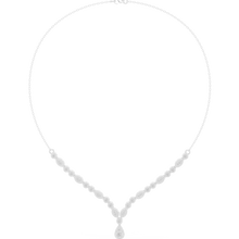 Load image into Gallery viewer, Round Pear Shape Necklace