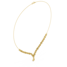 Load image into Gallery viewer, Round Pear Shape Necklace