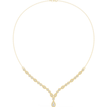 Load image into Gallery viewer, Round Pear Shape Necklace