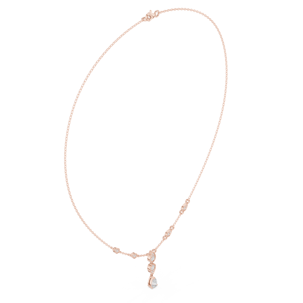 Pear Cut Necklace