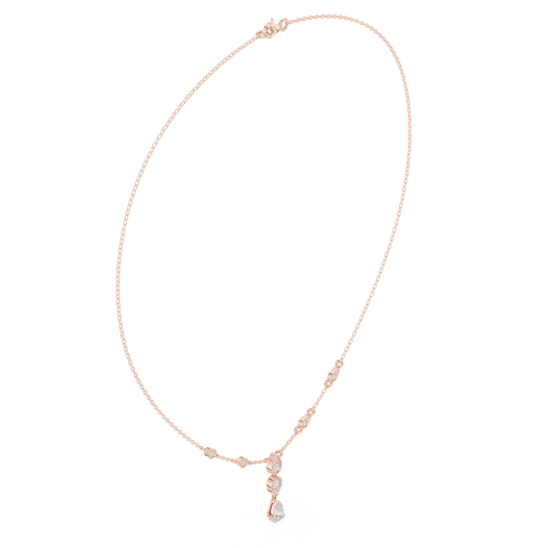 Pear Cut Necklace