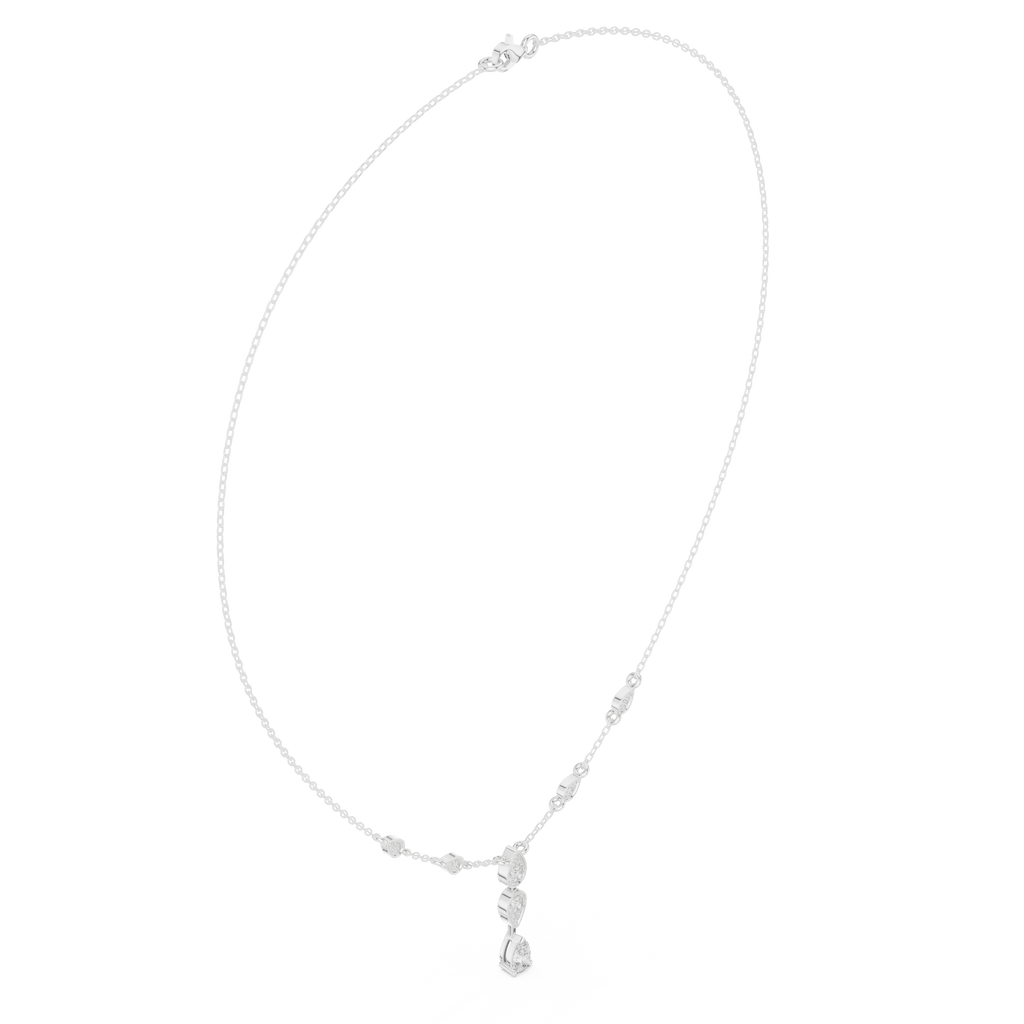 Pear Cut Necklace