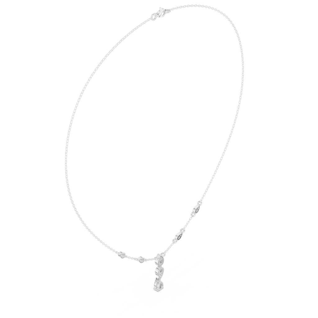 Pear Cut Necklace
